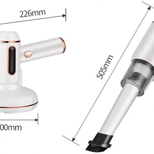 مكنسة 3x1 إزالة الوبرة وشفط وتعقيم