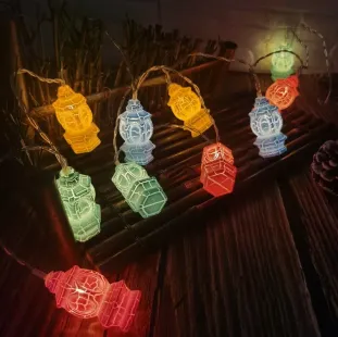 ستارة فوانيس صغيرة بتنور زينه رمضان 